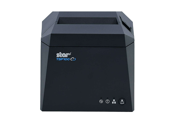 Compact thermal receipt printer designed for point-of-sale places, delivery fast receipt printing.